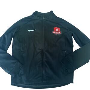 Nike Black Soccer Uniform Jacket - Boys Size Medium